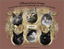 Tablet Screenshot of cats-paradise.com