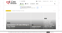 Desktop Screenshot of cats-paradise.net